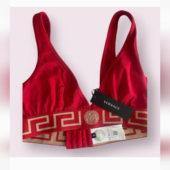 Versace Red Underwear Set